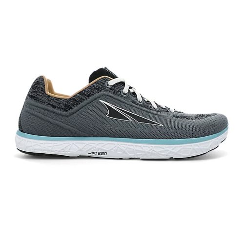 A single black and white Altra Escalante 2.5 running shoe with a prominent logo on the side, featuring a lightweight breathable upper.